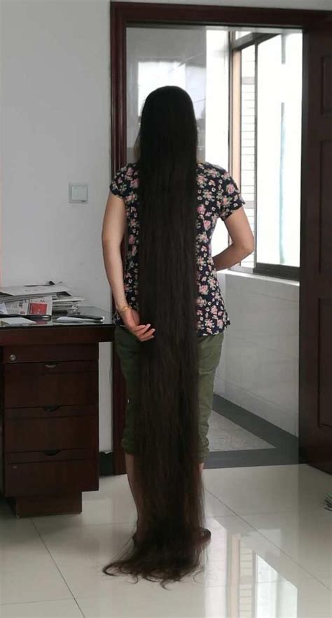 china very long hair cut.